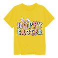 thumbnail image 1 of TZEWGL Cute Shirt For Infnat Cartoon Prints Short Sleeve Round Neck Blouse For Kids size 10-11T, 1 of 3