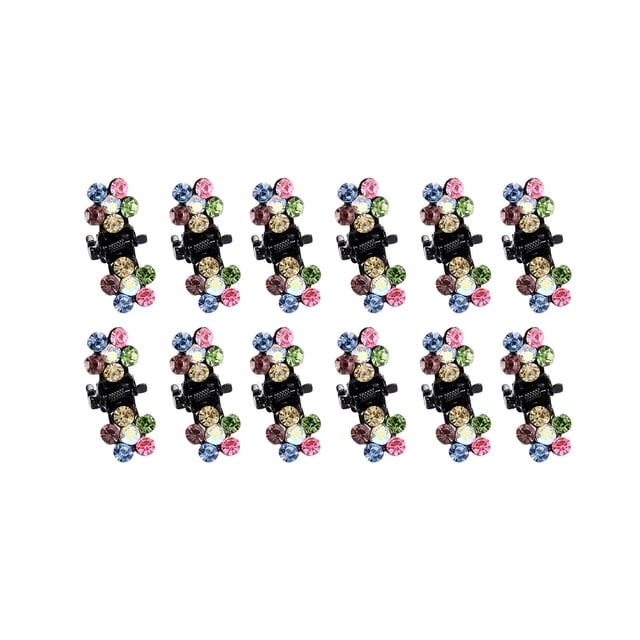 Iumwxz Rhinestone Side Clip Small Hair Clip Hair Claw Sim-ple Bangs Clip Top Clip Hair