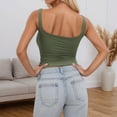 thumbnail image 3 of Women's Sleeveless Layering Tank Top for Everyday Wear Casual Summer Basic Stretch Fit Inner Layering, 3 of 5