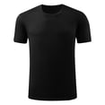 thumbnail image 4 of QIPOPIQ Men's Dri-Power Cotton Blend Short Sleeve Tees, Moisture Wicking Clearance, 4 of 7