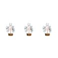 thumbnail image 4 of Maytalsory 1/2/3/5 Bonsai Crystal Tree - Exquisite Home Decoration With Natural Charm Wonderful Decoration Handmade light blue 3PCS, 4 of 6