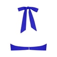thumbnail image 4 of Haut de Bikini Rehausseur pour Femmes Col en V Couverture Complète avec Bretelles Réglables et Fermeture à Boucle, 4 of 4