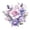 B, variant on EGNMCR Car Decoration Stickers Romantic Rose Wall Stickers Bathroom Tiles Waterproof Stickers Paper stickers