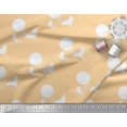 thumbnail image 2 of Soimoi Poly Georgette Fabric Bamboo Tree,Moon & Stork Bird Print Fabric by The Yard 42 Inch Wide, 2 of 3