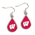 thumbnail image 1 of Boucles d'Oreilles Wisconsin Badgers Style Goutte, 1 of 1