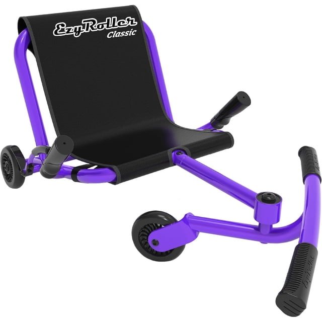 EzyRoller Classic Ride-on Scooter for Kids Ages 3+ Purple
