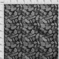 thumbnail image 4 of oneOone Viscose Chiffon Gray Fabric Tropical Leaf Craft Projects Decor Fabric Printed By The Yard 42 Inch Wide, 4 of 5