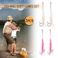 thumbnail image 3 of 2PCS Fishing Soft Lures Octopus Squid Skirt Soft Baits with Hooks, 3 of 7