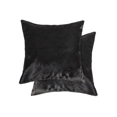 TORINO COWHIDE PILLOW 18"X18" 2-PACK