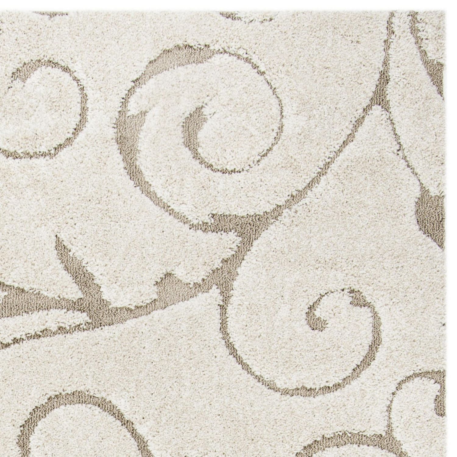 SAFAVIEH Florida Douglas Floral Vines Shag Area Rug