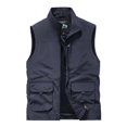 thumbnail image 3 of Birdeem Mens Work Clothes Jacket Solid Color Stand Collar Multiple Pockets Outdoor Sports Photography Leisure Coat, 3 of 11