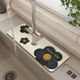 thumbnail image 1 of TIMIFIS A Bottle Sink Faucet Guard & Absorption Pad for Kitchen, Bathroom or Laundry, Anti-Mould, Quick-Drying, Drip Mat for Sponges, Eliminates Water Marks Kitchen Gadgets, 1 of 8