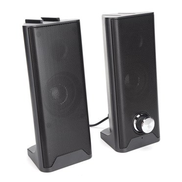 Haut-parleur Sonore Multimédia Ordinateur Portable Audio Haut-Parleur Stéréo 1 Paire de Mini Haut-Parleurs d'Ordinateur Portables Usb Haut-Parleur Filaire Multimédia Mini Bande Haut-Parleur Stéréo de Bureau avec Caisson de Basses pour