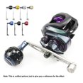 thumbnail image 2 of MesaSe Poignée de Moulinet de Pêche Poignée de Puissance Alliage Baitcasting Bouton Poignée de Jigging avec Pièce de Rechange pour Moulinet Profil Bas, 2 of 14