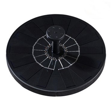 Solar Bird Bath Fountain Pump, Upgrade Solar Fountain With 4 Nozzle, Free Standing Floating Solar Powered Water Fountain Pump For Bird Bath, Garden, P