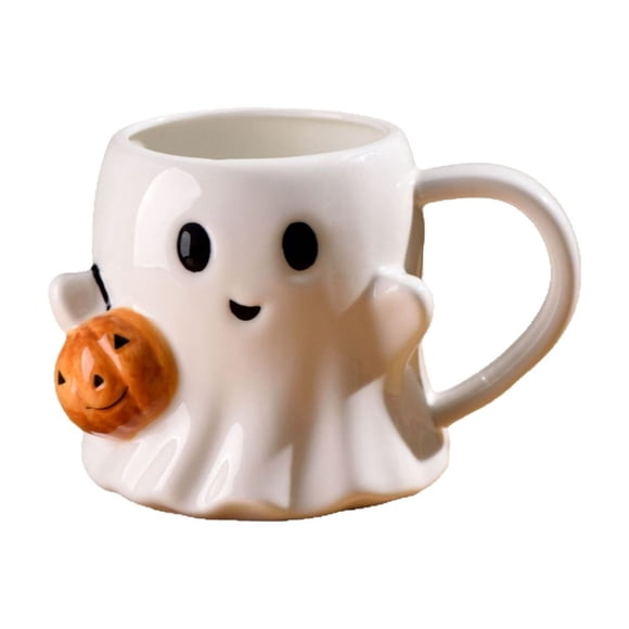 ZZHZGZ Canada Clearance Sale Mug White Halloween Mug Ceramic Coffee Mug Cute Halloween Mug Mug Decoration for Men And Women Teenagers