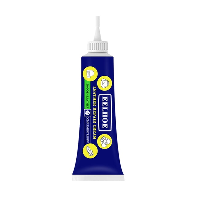 Rbaofujie Pipe Cleaner Car Leather Complementary Color Cream Leather Bag Shoe Leather Sofa Leather System Complementary Color Cream Cleaners Household 20ml