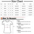 thumbnail image 3 of CHUANK Plus Hauts pour Femmes Chic Décontracté Col Rond Manches Courtes Chemises et Blouses pour Femmes T-Shirts à Imprimé Papillon du 4 Juillet pour Femmes Tunique Graphique Patriotique Tendance Haut d'Été Plage, 3 of 4