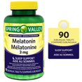 thumbnail image 1 of Spring Valley Melatonine 3mg, 1 of 6