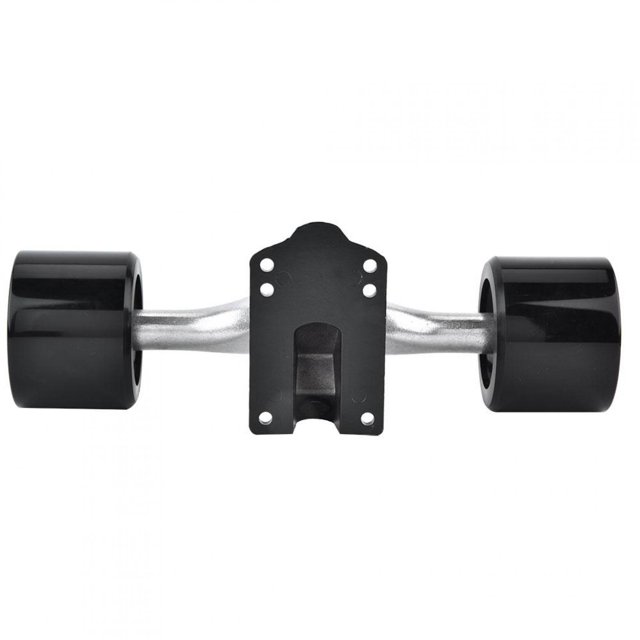 Fdit Camion de Planche à Roulettes, Ensemble de 2 Pcs Camion de Planche à Roulettes avec Accessoire de Quincaillerie de Roulement de Surélévateur de Roue de Planche à Roulettes, Camion de Planche à Roulettes avec Roue de Planche à Roulettes