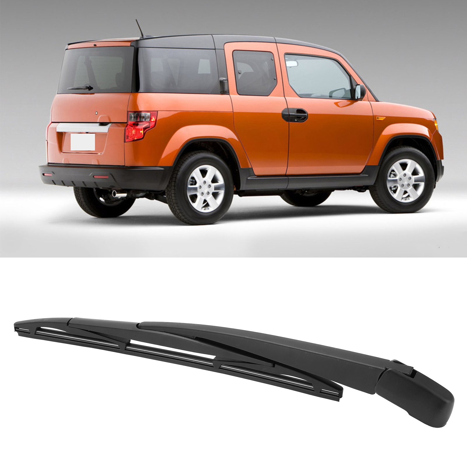 Rear Windshield Wiper Arm Blade Set, Weatherbeater Wiper Blade Paint  Durable  For Car Accessories