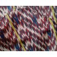 thumbnail image 4 of oneOone Silk Tabby Fabric Stripe & Chevron Ikat Print Fabric BTY 42 Inch Wide, 4 of 4