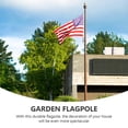 thumbnail image 4 of SHISUYAN 1 Set 1.8 Meter Flag Pole with Flag Pole Holder Kit Wall Mount Flagpole, 4 of 8