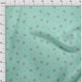 thumbnail image 3 of oneOone Silk Tabby Fabric Leaves & Flower Floral Decor Fabric Printed BTY 42 Inch Wide, 3 of 4