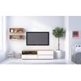 thumbnail image 2 of Nexera Trilogy Wall Shelves, Natural Maple (set of 2), 2 of 3
