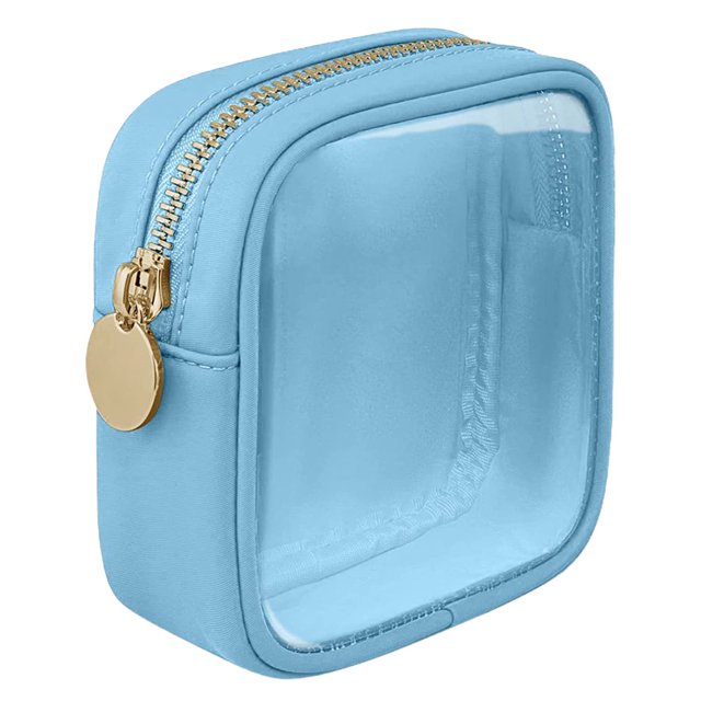 CHOK Small Makeup Bag Large Capacity Zipper Closure Lightweight Waterproof Travel Toiletry Bag Cosmetic Organizer