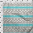 thumbnail image 2 of oneOone Tissu Polyester Lycra Chevron Ikat Décor Tissu Imprimé BTY 56 Pouces de Large, 2 of 4