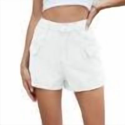 Baggy Shorts Trendy Cargo Denim Shorts Womens Elastic Waisted