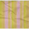 thumbnail image 3 of oneOone Coton Biologique Popeline Tissu Sergé Multicolore Imprimé à Rayures BTY 42 Pouces de Large, 3 of 3