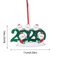 thumbnail image 3 of Dvkptbk Personalized Survived Family Of Ornament 2020 Christmas Holiday Decorations, 3 of 3