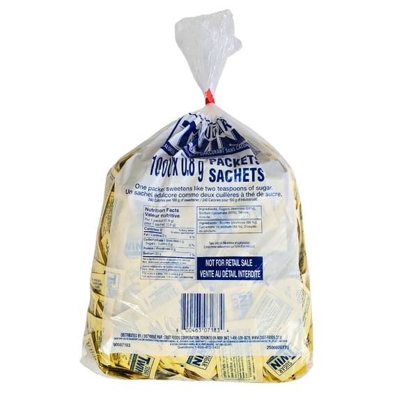 Sugar Twin Substitut de Sucre Original - 1000 Ct - Contrôle des Portions Pratique pour Sucrer les Boissons et les Recettes (1000 Ct)