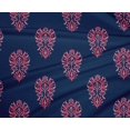 thumbnail image 4 of oneOone Polyester Lycra Fabric Floral Block Print Fabric By Yard 56 Inch Wide, 4 of 4