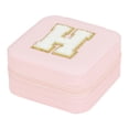 thumbnail image 2 of TopLLC Storage Bins 26 Letters Earring Jewelry Display Storage Box Case Organizer Flannel Tray Holder Gift Storage Bags, 2 of 3