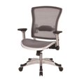 thumbnail image 3 of Office Star Executive Breathable Mesh Back Chair with Flip Arms'), 3 of 8