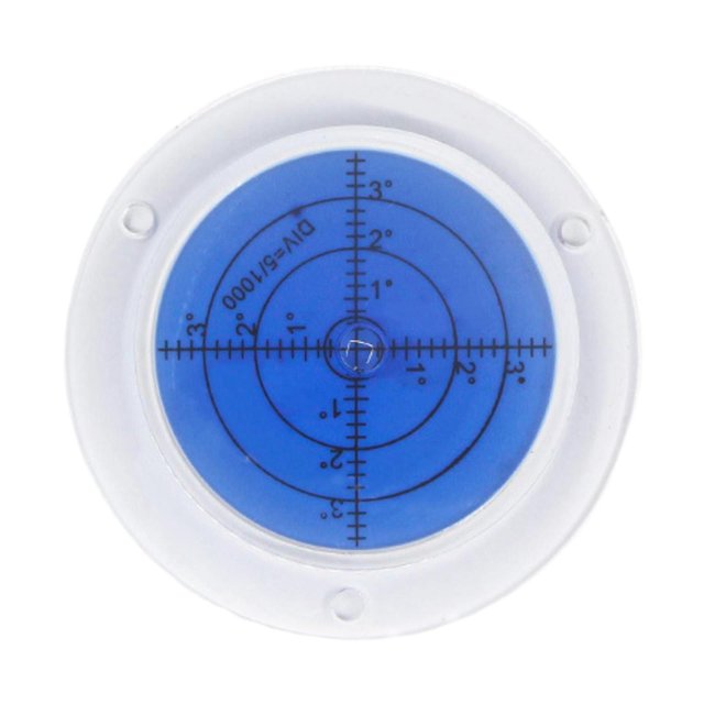 koolsoo Ballon à Bulles Horizontal Rond pour Télescope Mobilier Caméra Plateforme Bleu