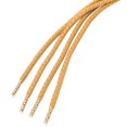 thumbnail image 4 of INSPIRE CHIC 2 Paires Lacets Ronds Élastiques Réfléchissants Unisexes pour Espadrilles Rose Jaune 160 cm/63 Pouces, 4 of 5