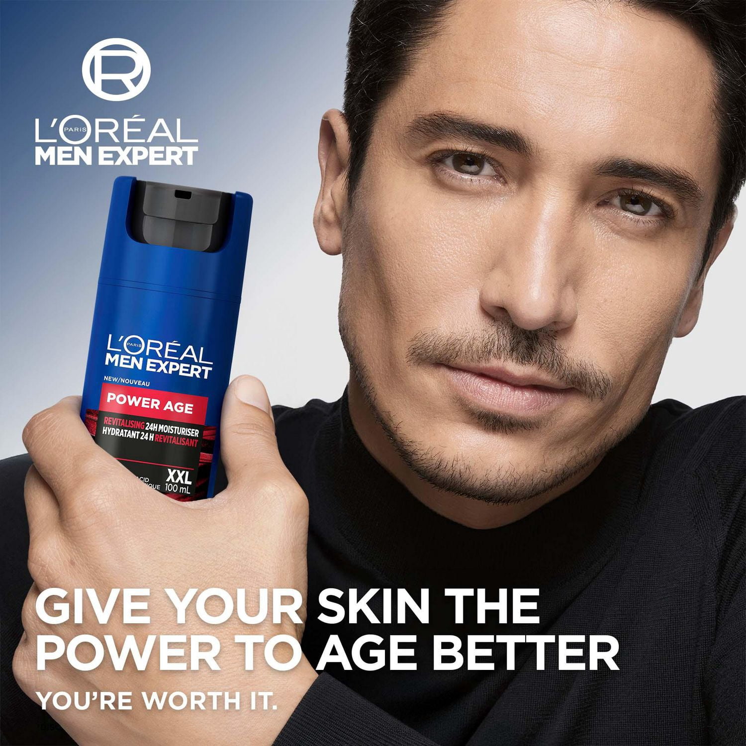 L’Oréal Paris Men Expert Power Age XXL Hydrating Men's Daily Moisturizer, 100ml