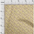 thumbnail image 2 of oneOone Georgette Viscose Peach Fabric Floral Sewing Craft Projects Fabric Prints By Yard 42 Inch Wide, 2 of 5