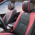 thumbnail image 3 of FH Group High Grade Leather Car Seat Covers Front Set Durable Faux Leather Rub Resistant, 3 of 4