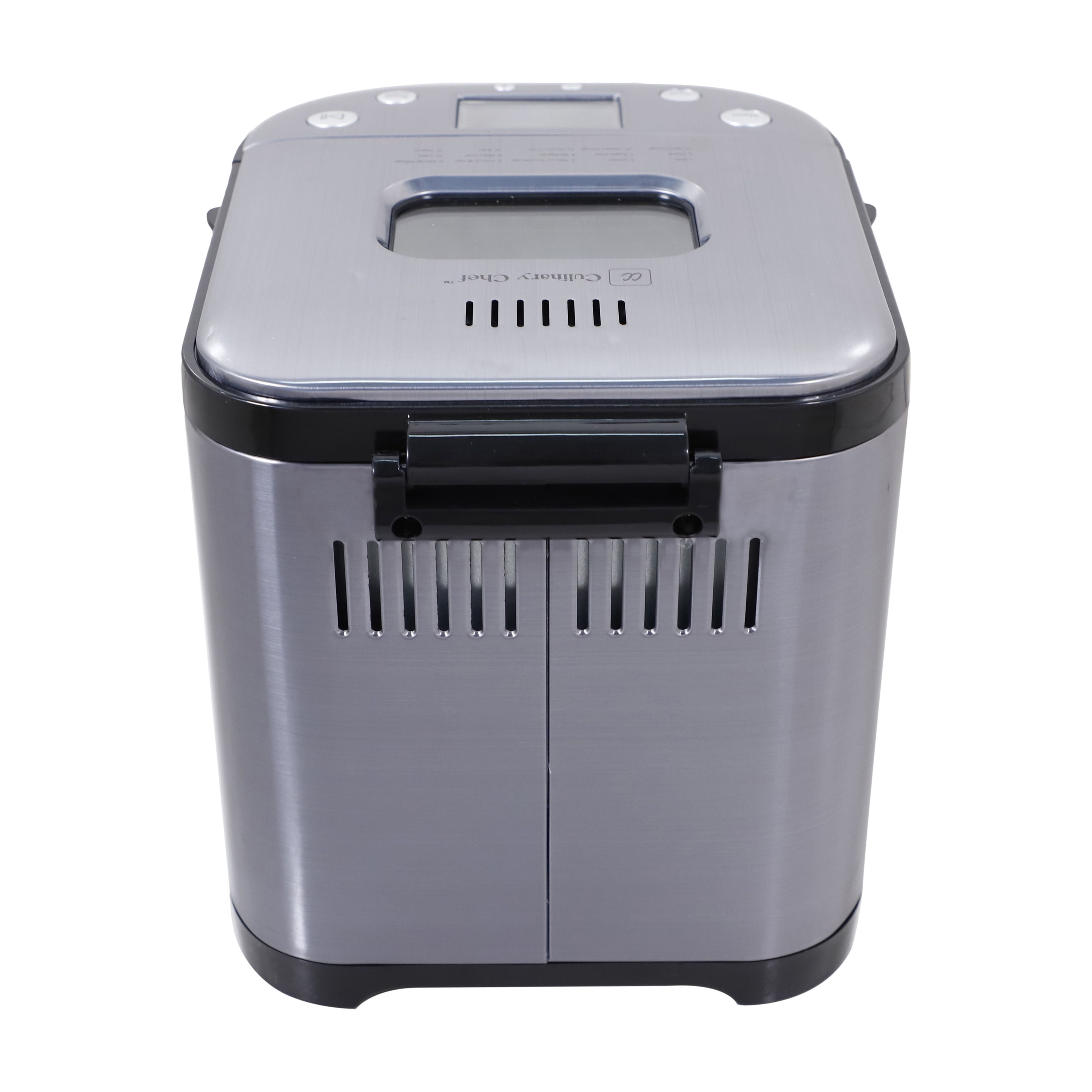 Culinary Chef 15-Program Bread Maker - Stainless Steel Black