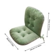 thumbnail image 2 of Cushion Seat Pad for Home Dining Room Soft Removable Cover High Back Desk Chair Cushion with Ties Non Rocking Chair Comfort, 2 of 3