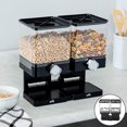 thumbnail image 2 of Abbracc Distributeur de Stockage de Grains de Cuisine Conteneur Debout Scellé pour Riz Sec, 2 of 8