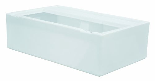 Wise 8WD100-1B-204 Deluxe Series 36" Pontoon Bench Seat Base Only, White