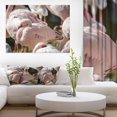 thumbnail image 3 of Design Art Pat of Flamingos Close up Canvas Print, 3 of 3