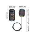 thumbnail image 3 of 66W Multi Port Car Charger With Led Light, Fast Charging Usb And Type C Adapter For Front And Rear Seats, 5.3X3.9X1.4 Inches, 0.21 Lb Weight, 3 of 8