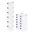 thumbnail image 1 of Sterilite 27 Qt Storage Container, 6 Pack, and 15 Qt Latch Tote, 12 Pack, 1 of 10